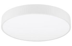 Bílé kovové stropní LED světlo Nova Luce Hadon 50 cm