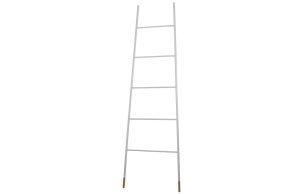 Bílý odkládací žebřík ZUIVER LADDER 175 cm