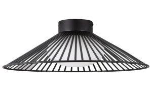 Černé stropní LED světlo Nova Luce Brume 50 cm