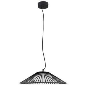 Černé závěsné LED světlo Nova Luce Brume 50 cm