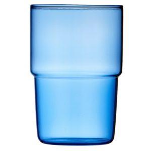 Lyngby Glas Set dvou modrých sklenic Torino 400 ml