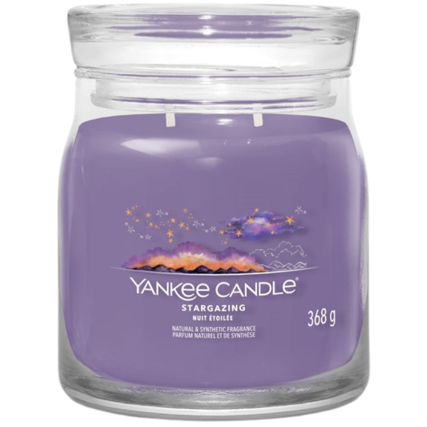 Střední vonná svíčka Yankee Candle Stargazing Singature